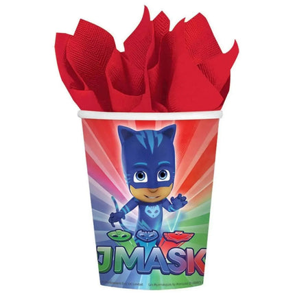 PJ Masks - 9oz Paper Cups (8ct) - Party Expo