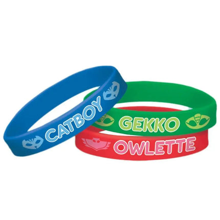 PJ Masks Rubber Bracelets - Party Expo
