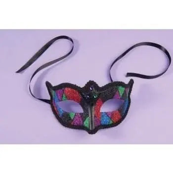 Pastel Masquerade Style Woman Half Mask - Party Expo