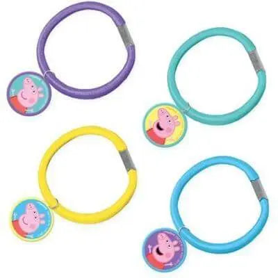 Peppa Pig - Birthday Hair Ties - Party Expo