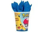 Pokémon - 9oz Paper Cups (8ct) - Party Expo