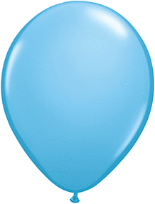 Qualatex - 11" Pale Blue Latex Balloons (100ct) Party Expo