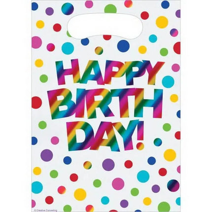 Rainbow Foil Loot Bag - Party Expo