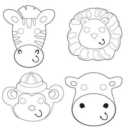 Safari Adventure - Paper Masks - Party Expo