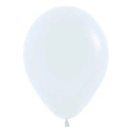 Sempertex - 18" Fashion White Latex Balloons (25ct) Party Expo