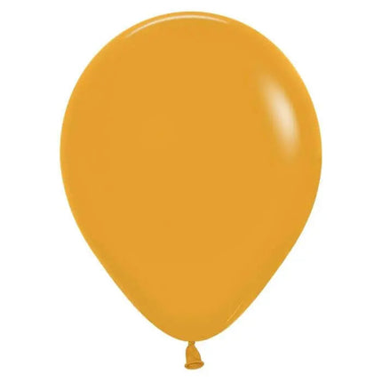 Sempertex - 5" Deluxe Mustard Latex Balloons (100ct) Party Expo