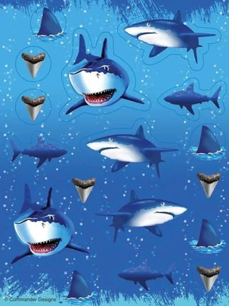 Shark Splash Value Stickers - Party Expo