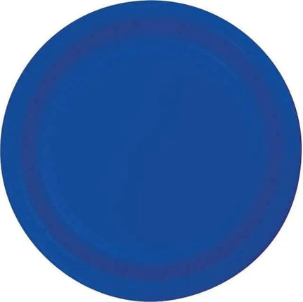 Touch of Color - 7" Premium Strength Dessert Plates - Cobalt Party Expo
