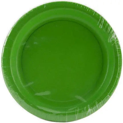 Touch of Color - 7" Premium Strength Dessert Plates - Fresh Lime Party Expo