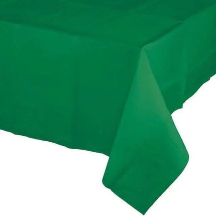 Touch of Color - Emerald Green Tablecover (1ct) - Party Expo