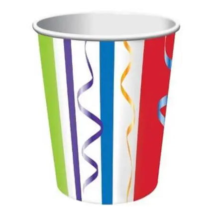 Value Feliz Cumpleanos - 9oz Paper Cups (8ct) - Party Expo