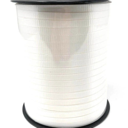 White Balloon Ribbon (500yd) - Party Expo