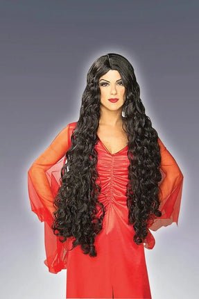 Wig-Black Mesmerelda - Party Expo