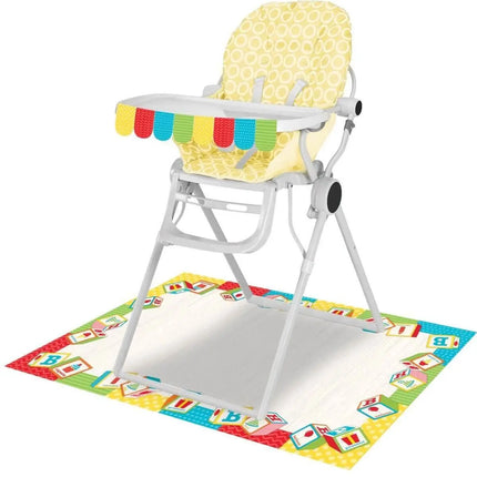 ABC Block Birthday High Chair Kit - Party Expo