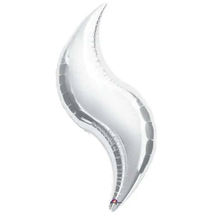 Anagram - 36" Silver Curve Mylar Balloon #358 Party Expo
