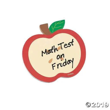 Apple Shaped Sticky Notes - Party Expo