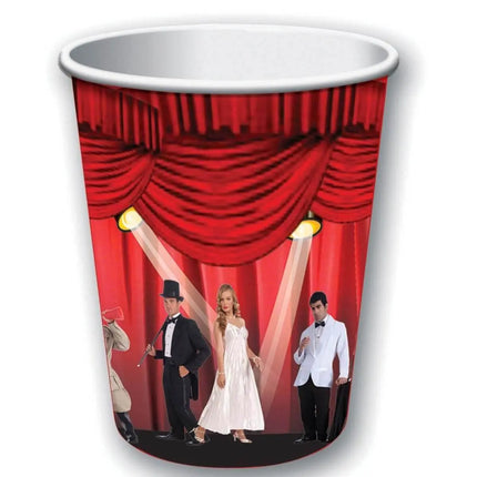 At The Movies - 9oz Paper Cups (8ct) - Party Expo