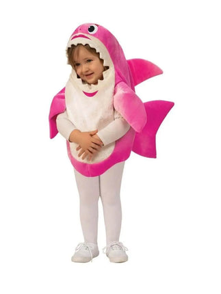 Baby Shark - Kids Mommy Shark Costume with Sound Box (6-12 Months) - Party Expo