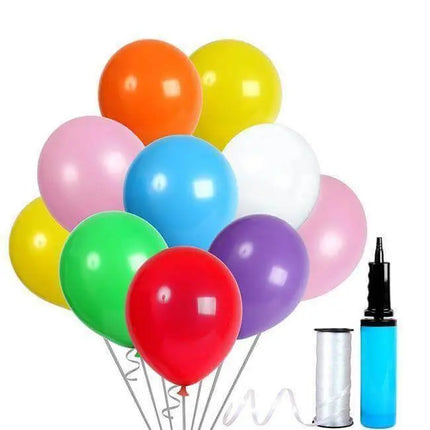 Balloon Hand Pump - Assorted Colors - Party Expo