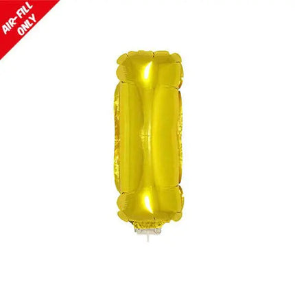 Balloon on Stick - 16" Gold Letter I Party Expo