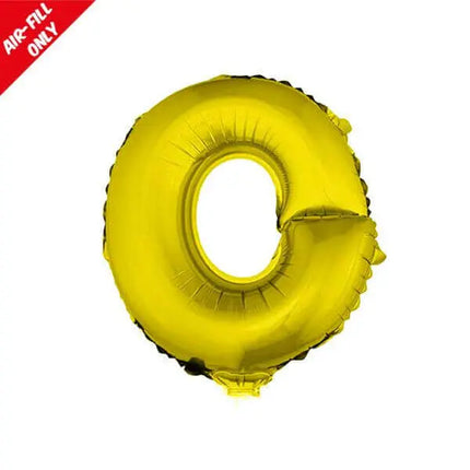 Balloon on Stick - 16" Gold Letter O Party Expo