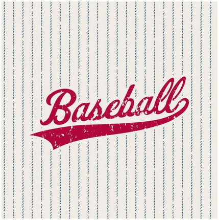 Sports Fanatic Baseball Napkins (16ct) - Party Expo
