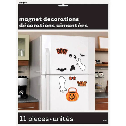Bat and Ghost Halloween Refrigerator Magnets - Party Expo