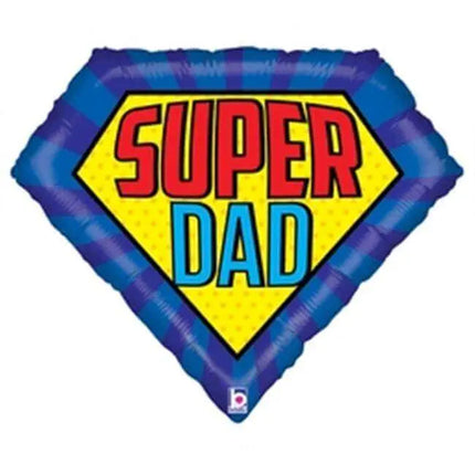 Betallic - 30" Super Dad Mylar Balloon Party Expo