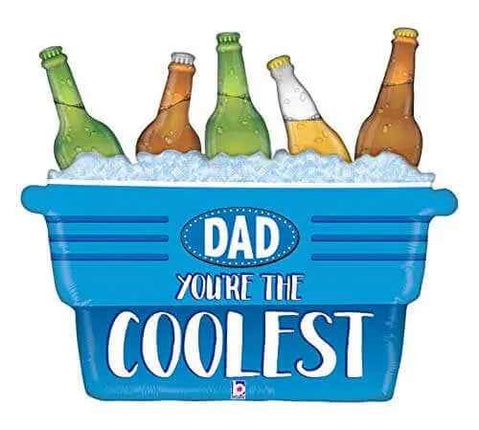 Betallic - 33" Coolest Dad Cooler Mylar Balloon - F5
