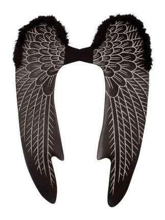 Black Angel Wings - Large - Party Expo