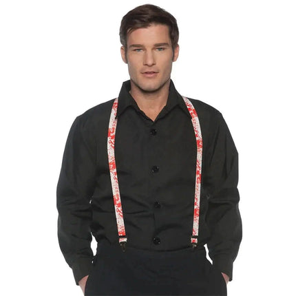 Blood Splatter Suspenders - Party Expo
