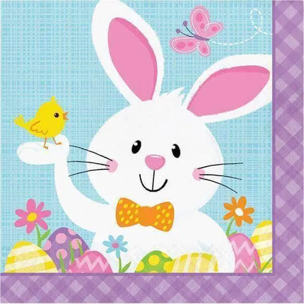 Bunny Business Luncheon Napkins (16ct) - Party Expo