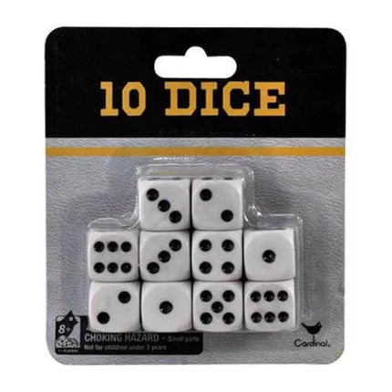 Cardinal Dice - 10 Dice - Party Expo