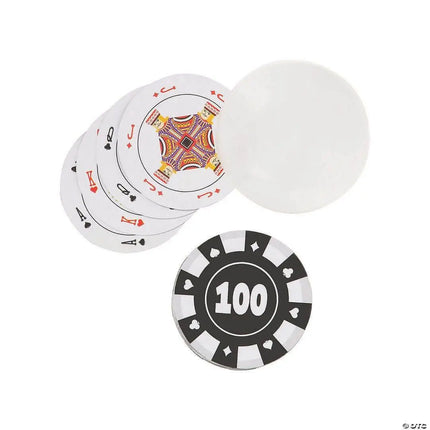 Casino Night Poker Chip Playing Cards - Party Expo