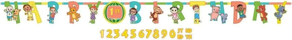 Cocomelon - Jumbo Banner Kit - Party Expo