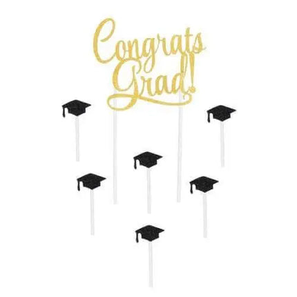 Congrats Grad! Cake Topper - Party Expo