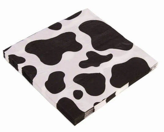 Cow Party Lunch Napkins (16ct) - Party Expo