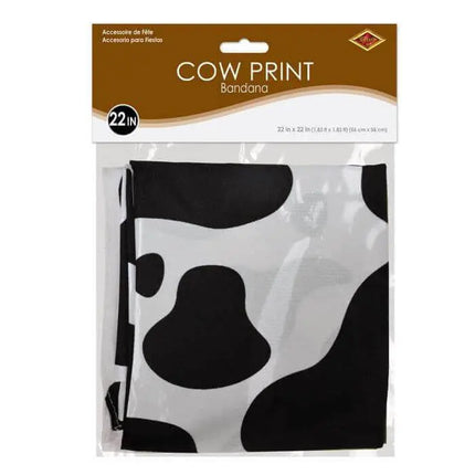 Cow Print Bandana - Party Expo