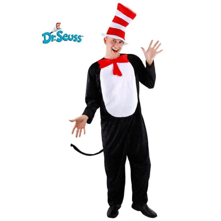 Dr. Seuss Cat In The Hat Adult Costume (Large/X-large) - Party Expo