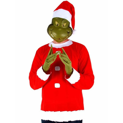 Dr. Seuss - "The Grinch" Men's Santa Costume - (L/XL) Party Expo