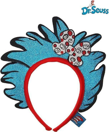 Dr. Seuss - Thing 1 & Thing 2 Glitter Headband - Party Expo