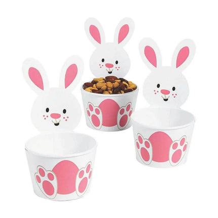 Easter Bunny Shaped Snack Cups - Party Expo