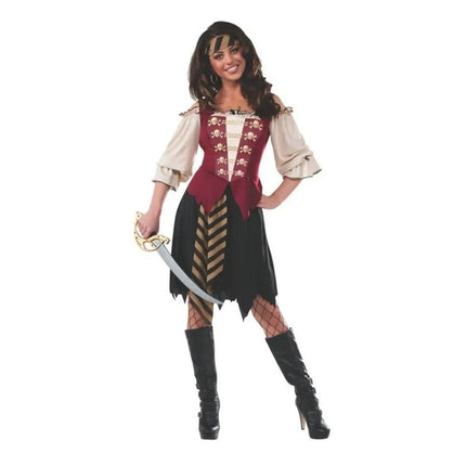 Elegant Pirate Adult Costume - (Standard) - Party Expo