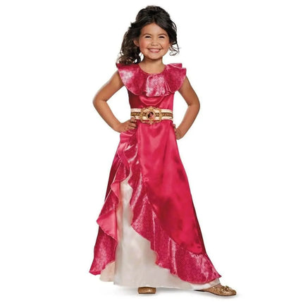 Elena Adventure Dress Classic Costume - M (7-8) - Party Expo