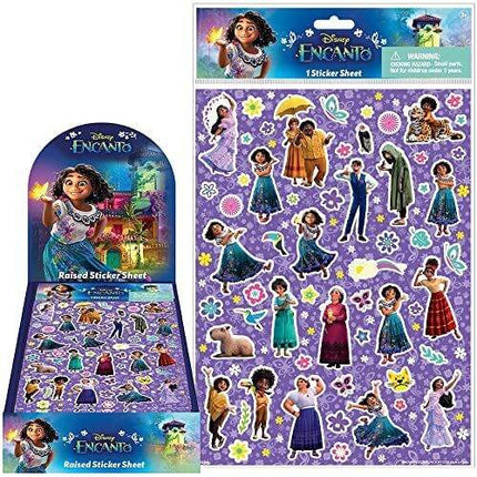 Encanto Raised Sticker Sheet - Party Expo