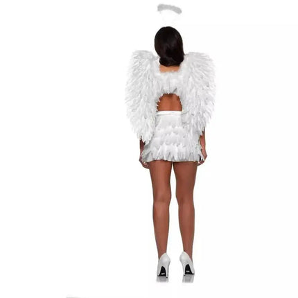 Feather Angel Wings - White - Party Expo