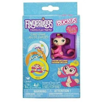 Fingerlings - Ruckus Card Game with Collectible Figure - Party Expo