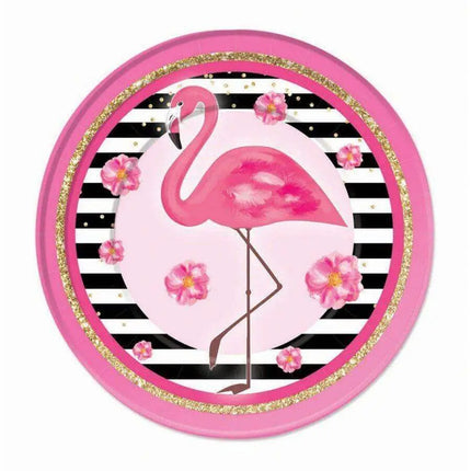 Flamingo - 9" Dinner Plates (8ct) Party Expo