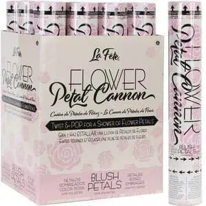 Flower Petal Cannon - Blush (1 each) - Party Expo