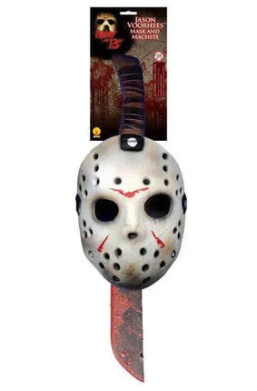 Friday the 13th Jason Mask & Machete Kit - Party Expo